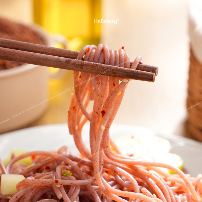 Mì Chũ Rau Củ Tự Nhiên 5 Vị - Mì Chũ Ngũ Sắc Ăn Kiêng Healthy HeBekery 1kg - Hình ảnh 11