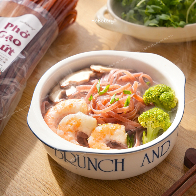 Mì Chũ Rau Củ Tự Nhiên 5 Vị - Mì Chũ Ngũ Sắc Ăn Kiêng Healthy HeBekery 1kg - Hình ảnh 7