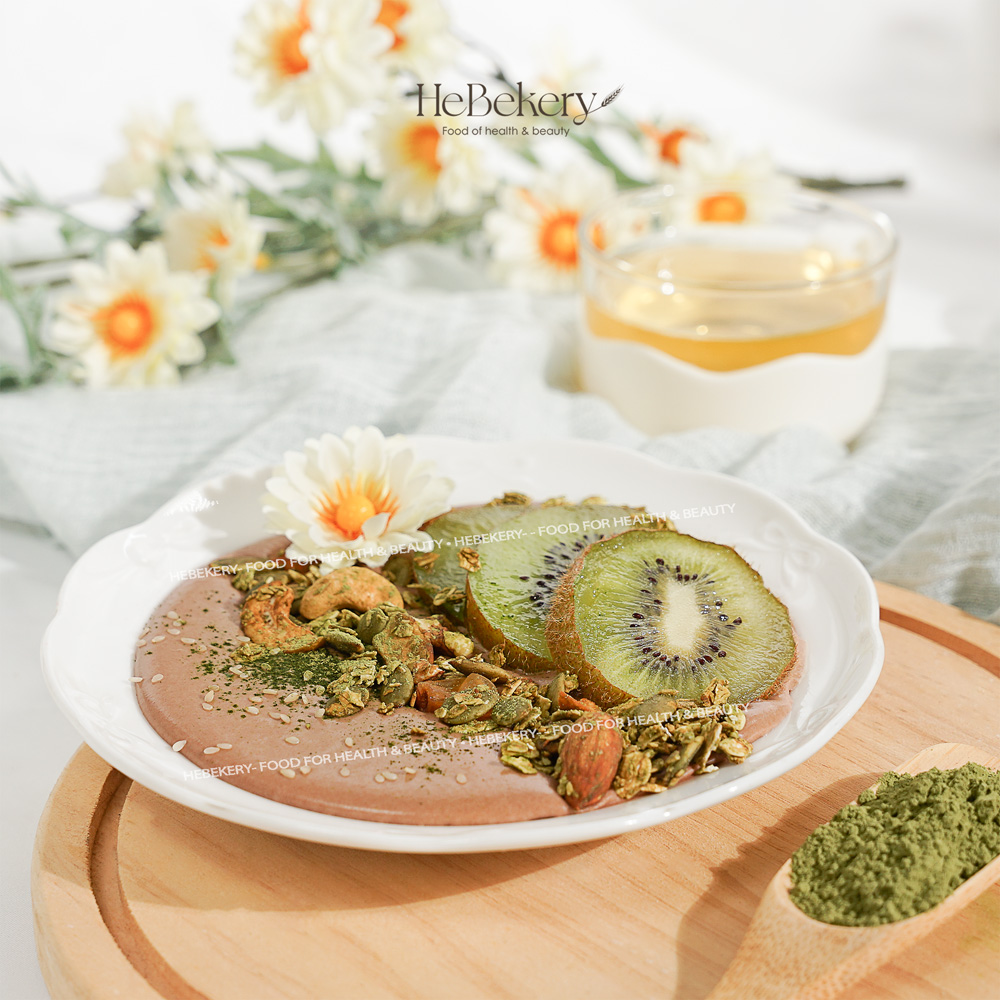 Granola Truly Healthy Vị Matcha HEBEKERY by HEBE - Ngũ Cốc Dinh Dưỡng Lành Mạnh Tự Nhiên - Hình ảnh 6