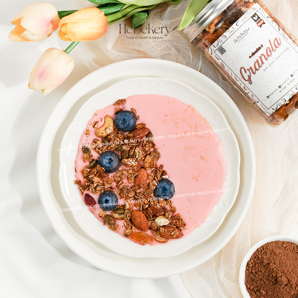 Granola Truly Healthy Vị Chocolate HEBEKERY by HEBE - Ngũ Cốc Dinh Dưỡng Lành Mạnh Tự Nhiên - Hình ảnh 7