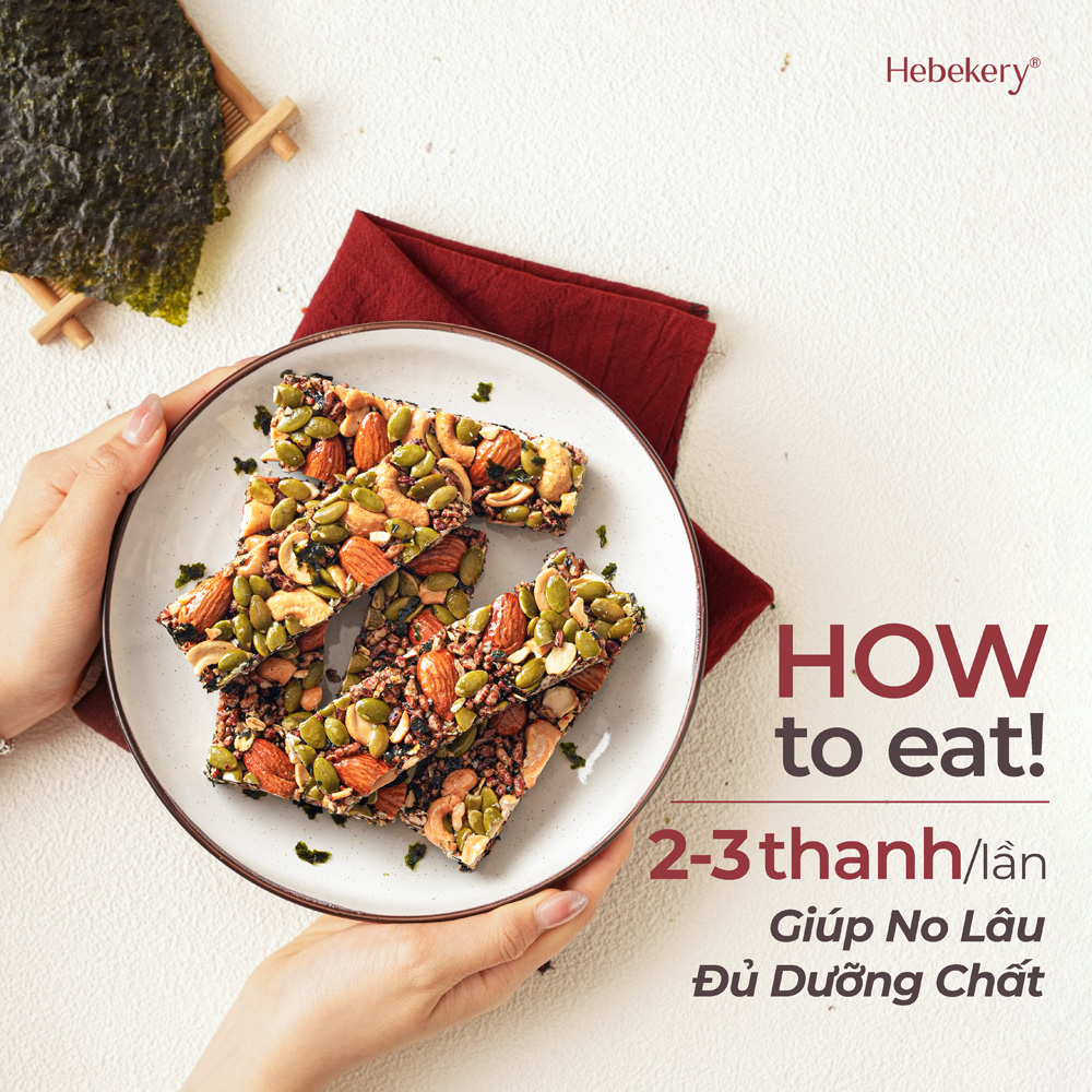 Thanh Hạt Rong Biển Nhật Bản Siêu Hạt - Thanh Ngũ Cốc Dinh Dưỡng Ăn Vặt Healthy - Hình ảnh 10